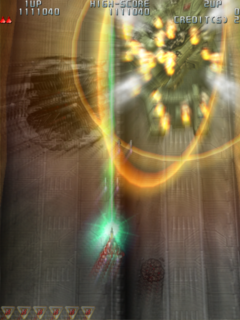 Raiden III screenshot 3 for Playstation 2